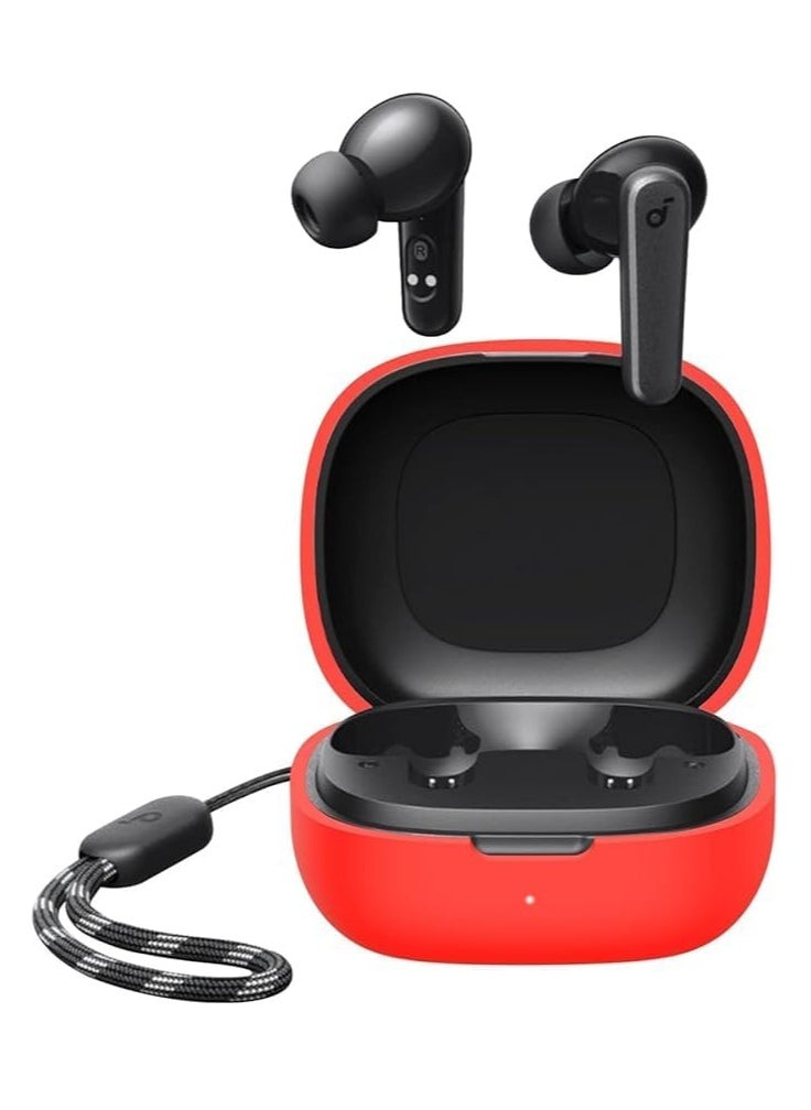 Generic Silicone Case for Anker R50i Earphones - red  - Image 3