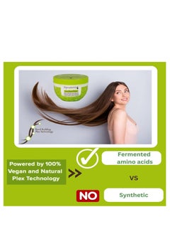Macadamia Natural Macadamia Natural Oil Bond Repair Masque Fermented Amino Acids, Macadamia Oil, Argan Oil, Sunflower Oil Helps Revive and Strengthen Overly Processed, Damaged Hair 236  - Image 3