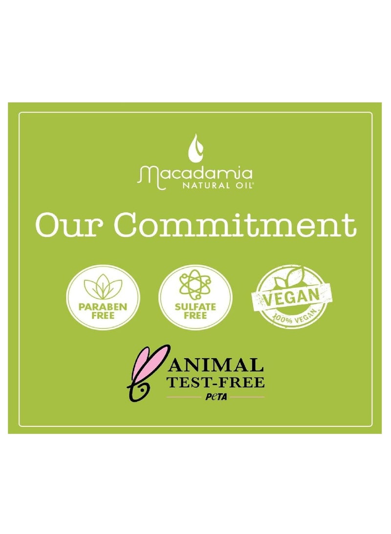 Macadamia Natural قناع إصلاح الروابط بزيت المكاديميا الطبيعي، الأحماض الأمينية المخمرة، زيت المكاديميا، زيت الأرجان، زيت عباد الشمس يساعد على إحياء وتقوية الشعر التالف والمُعالَج بشكل مفرط 236 - Image 4