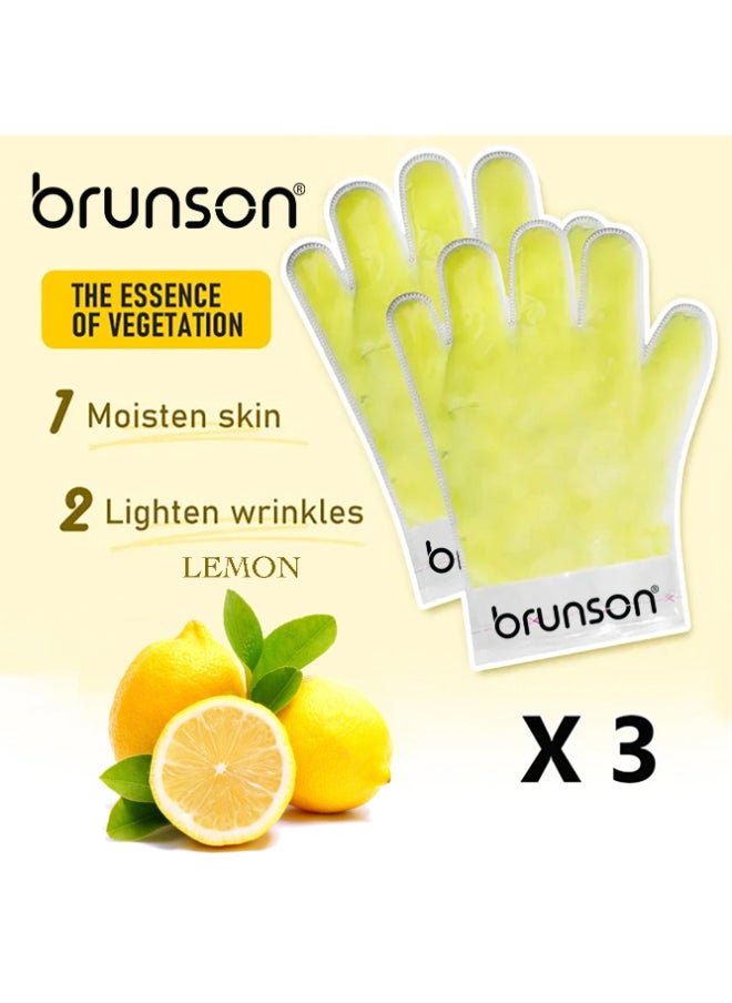 brunson 2 Pieces Nourishing Paraffin Wax Gloves - Disposable Hand Paraffin Gloves Spa Treatment - Deep Hydration And Softness - Moisturizing Manicure Gloves Wax  - Image 2