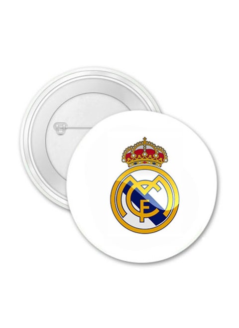 بروش دبوس مميز وأنيق بتصميم  ريال مدريد