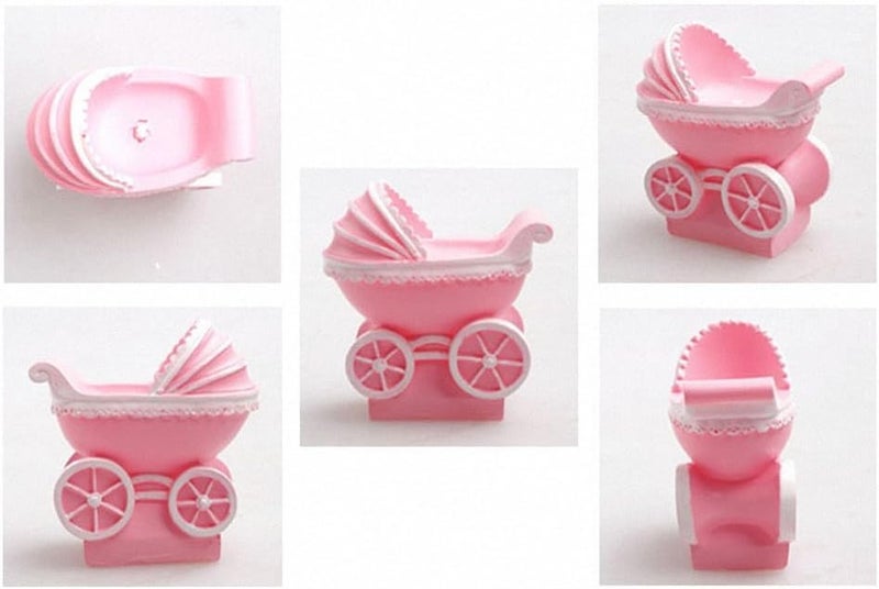 RKPM HOMES RKPM HOMES Baby Stroller Chocolate Fondant Mold I 3D Baby Pram Carriage Silicone Cupcake Mould I for DIY Handmade Sugarcraft Cake Dcor Polymer Clay Candy Gummy Cookies Muffin Resin Wax Making Small  - Image 5