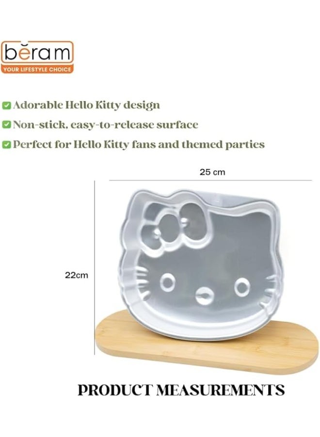 Beram Kitty Steel Cake Baking Mould – Assorted Shapes Heavy-Duty Non-Stick Bakeware for Oven Ideal for Cakes Brownies Bread & Desserts Kids Birthday Cake - Image 2