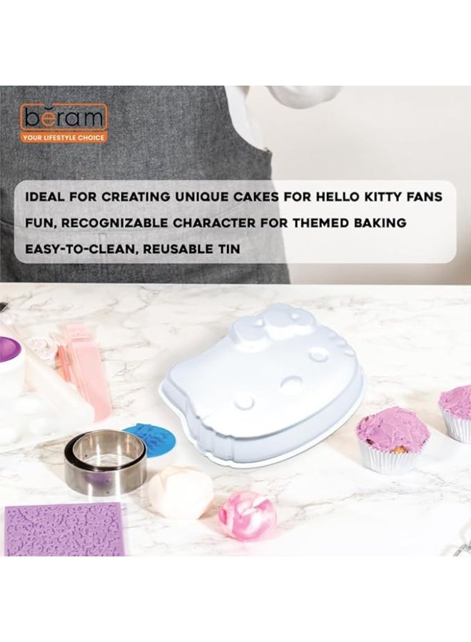 Beram Kitty Steel Cake Baking Mould – Assorted Shapes Heavy-Duty Non-Stick Bakeware for Oven Ideal for Cakes Brownies Bread & Desserts Kids Birthday Cake - Image 3