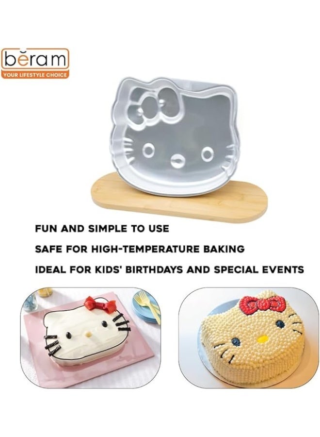 Beram Kitty Steel Cake Baking Mould – Assorted Shapes Heavy-Duty Non-Stick Bakeware for Oven Ideal for Cakes Brownies Bread & Desserts Kids Birthday Cake - Image 5