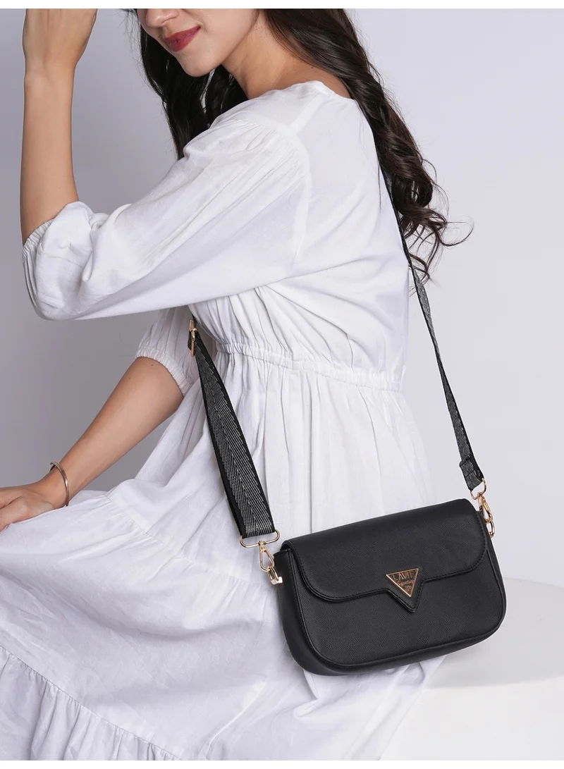 Lavie Signature Women's LS Victoria Flap Sling (Navy)