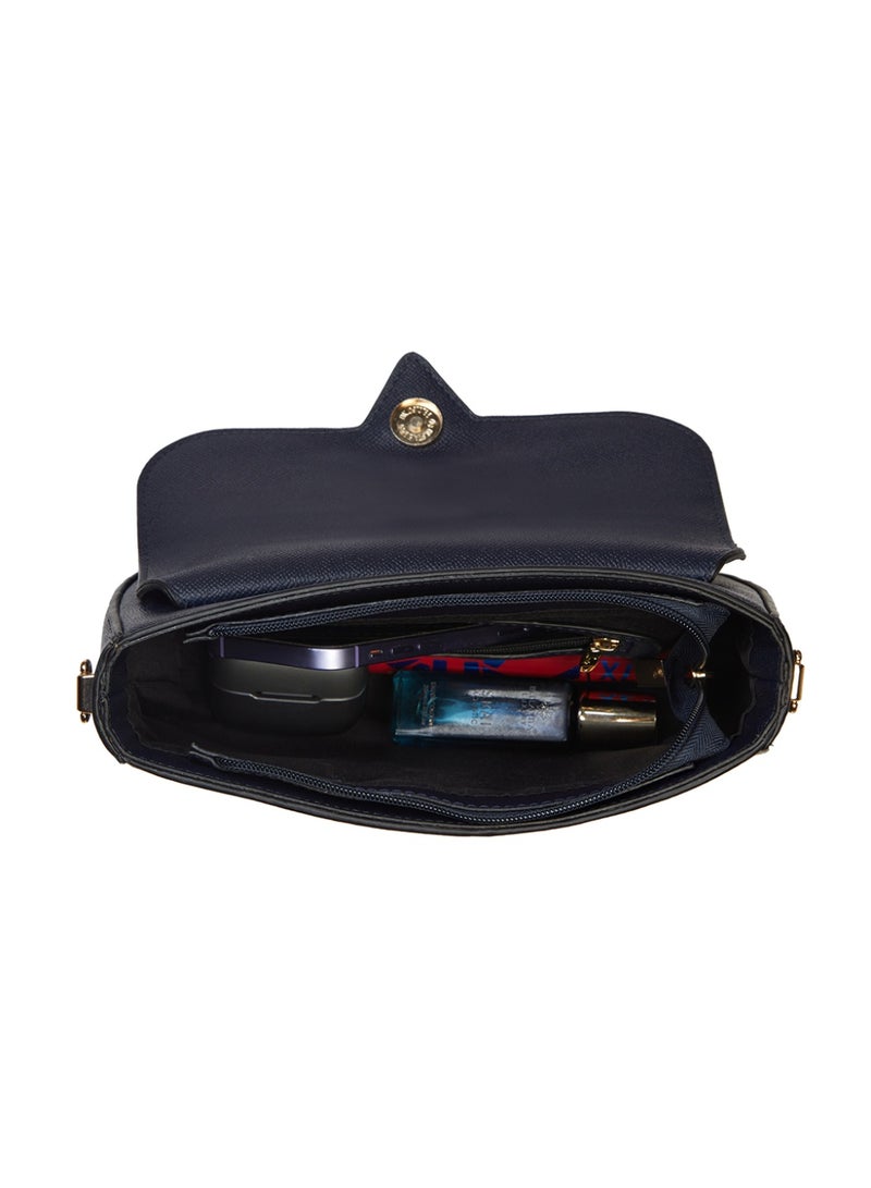 Lavie Signature Women's LS Victoria Flap Sling (Navy) - Image 5