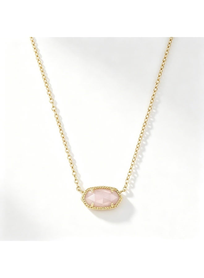 Kendra Scott قلادة إليسا للنساء، مجوهرات عصرية، مطلية بالذهب عيار 14 - Image 1