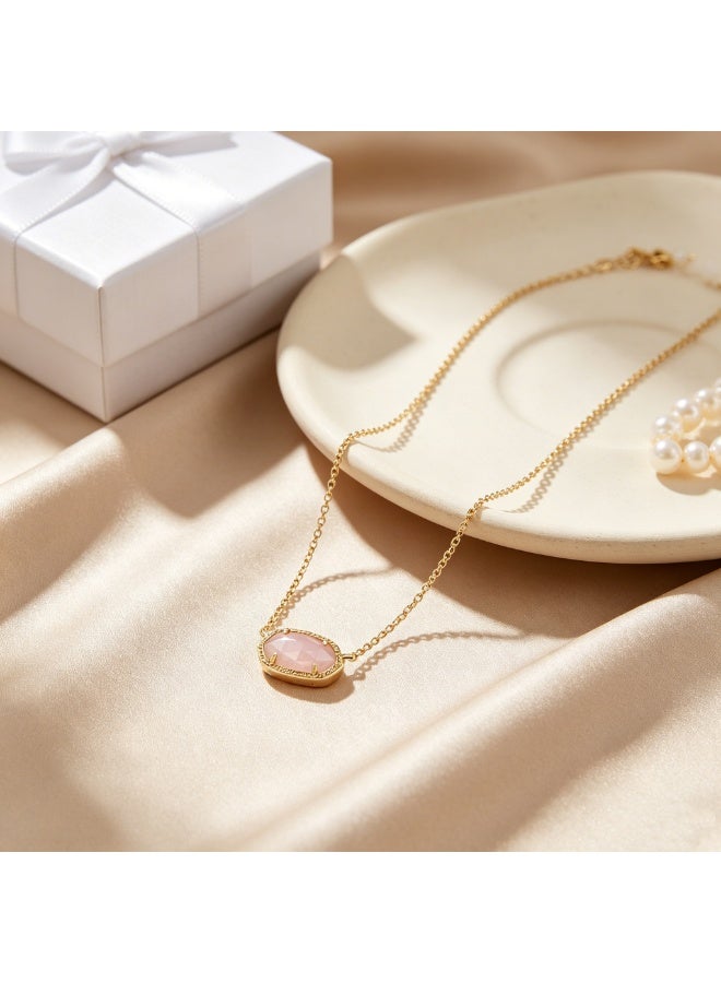 Kendra Scott قلادة إليسا للنساء، مجوهرات عصرية، مطلية بالذهب عيار 14 - Image 2