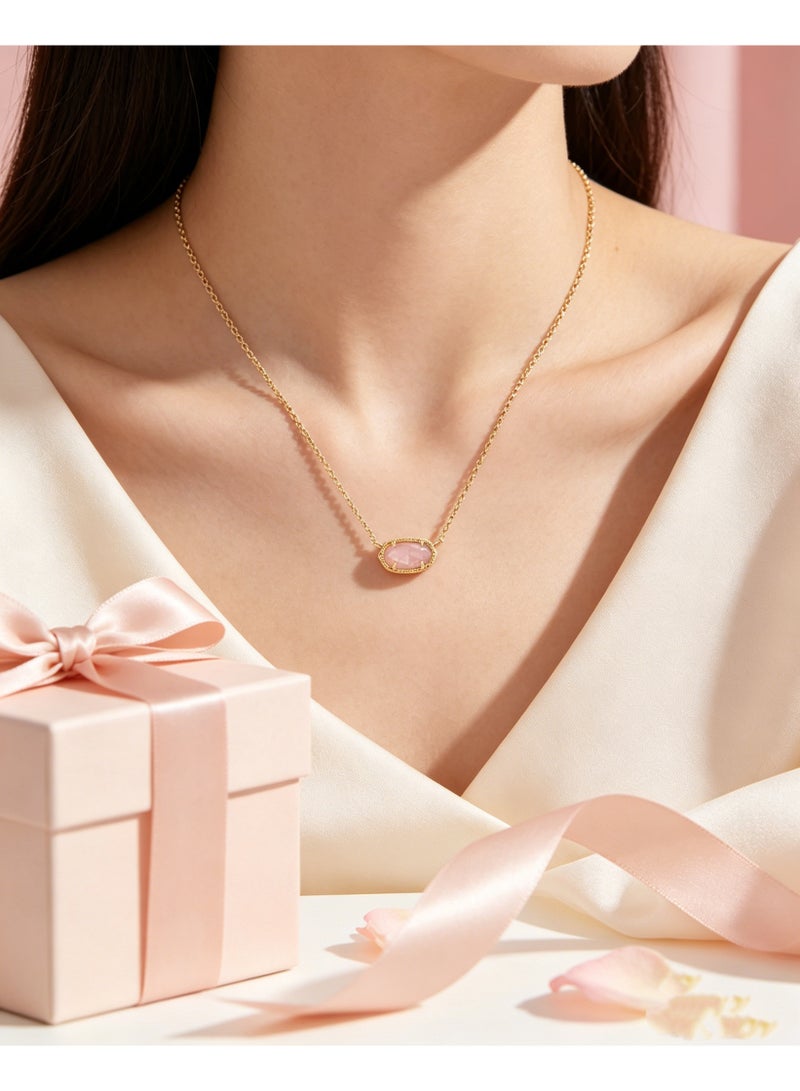 Kendra Scott قلادة إليسا للنساء، مجوهرات عصرية، مطلية بالذهب عيار 14 - Image 4