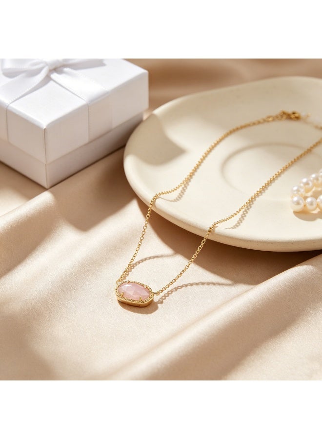 Kendra Scott Elisa Pendant Necklace for Women, Fashion Jewelry, 14k Gold-Plated - Image 2