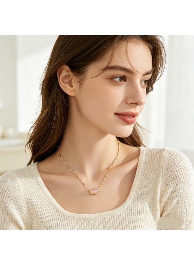 Kendra Scott Elisa Pendant Necklace for Women, Fashion Jewelry, 14k Gold-Plated - Image 5