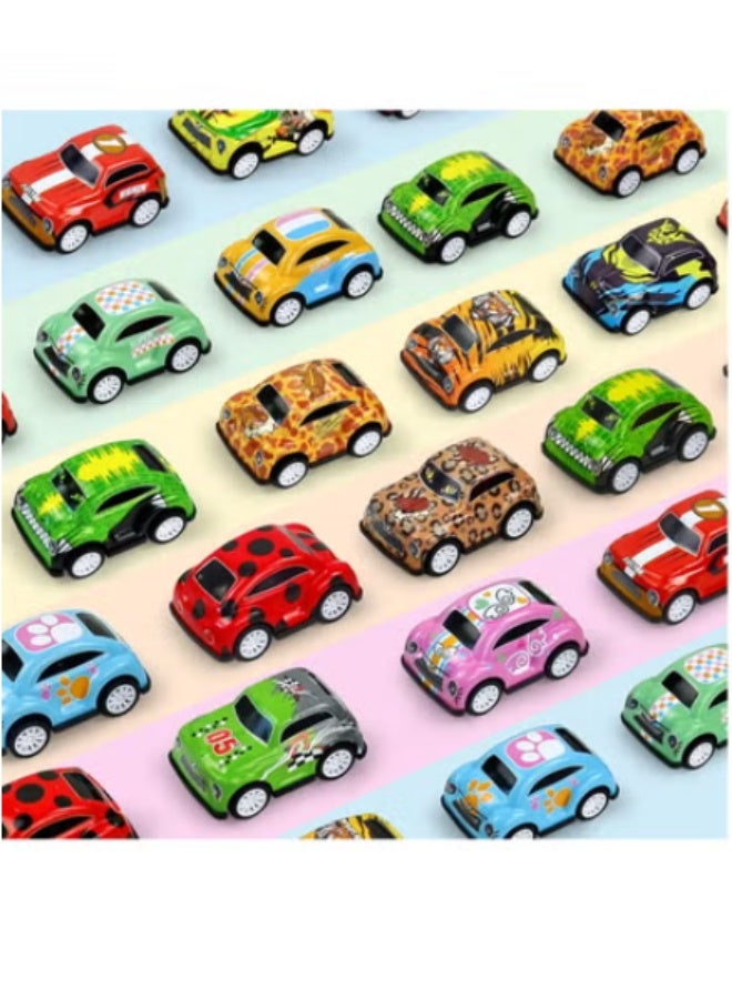 30 Pack Mini Pull Back Cars for Kids Ages 3 4 5 6 Years Old, Bulk Vehicles Set Birthday Return Gifts, Carnival Prizes for Boys and Girls, Children Party Favors and Treasure Box Toys for Classroom - Image 5