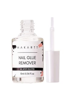 Instant Nail Glue Remover for Press on Nails, 0.34oz Glue Off for Strong Nail Glue Nail Polish, Debonder Nail Tips Acrylic Nails Fake Nails Adhesive Acetone Free, Can't Remove Gel Nail Polish