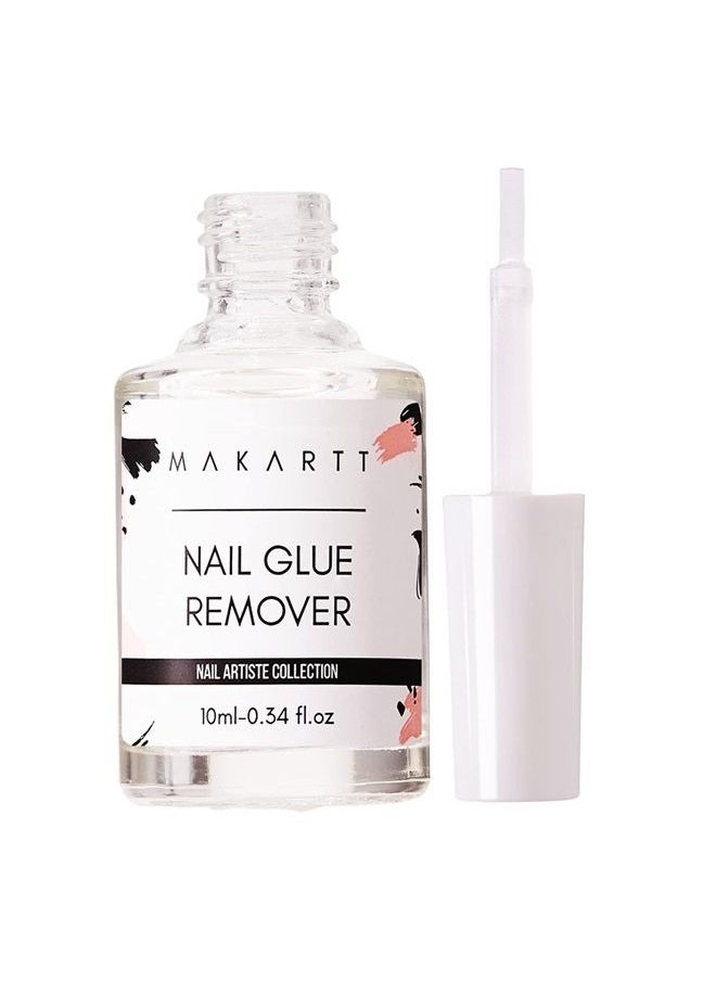 MAKARTT - Instant Nail Glue Remover for Press on Nails, 0.34oz Glue Off for Strong Nail Glue Nail Polish, Debonder Nail Tips Acrylic Nails Fake Nails Adhesive Acetone Free, Can't Remove Gel Nail Polish - Image 1