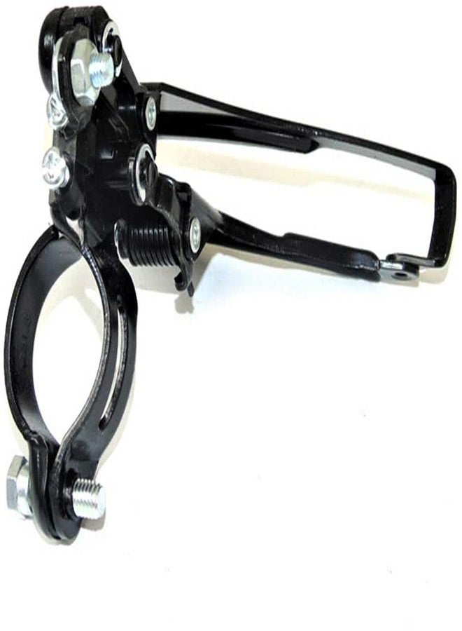 CYBIC Bicycle Front Derailleur, Black Pull Down Gear Shifter, Compatible with Mountain and Road Bikes - Image 3