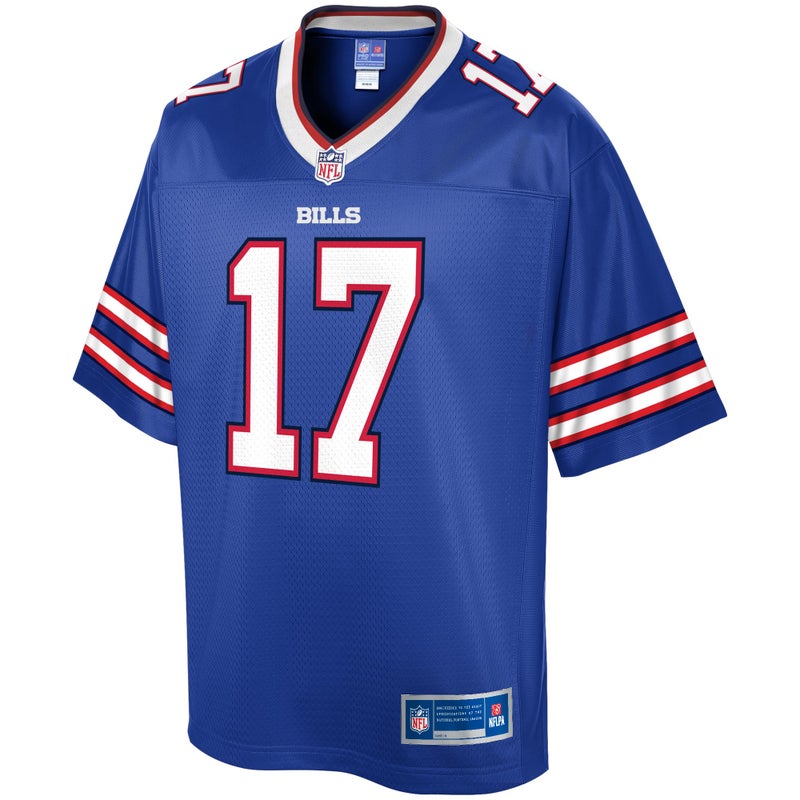 NFL PRO LINE Men's Josh Allen Royal Buffalo Bills Team Player Jersey - Image 2
