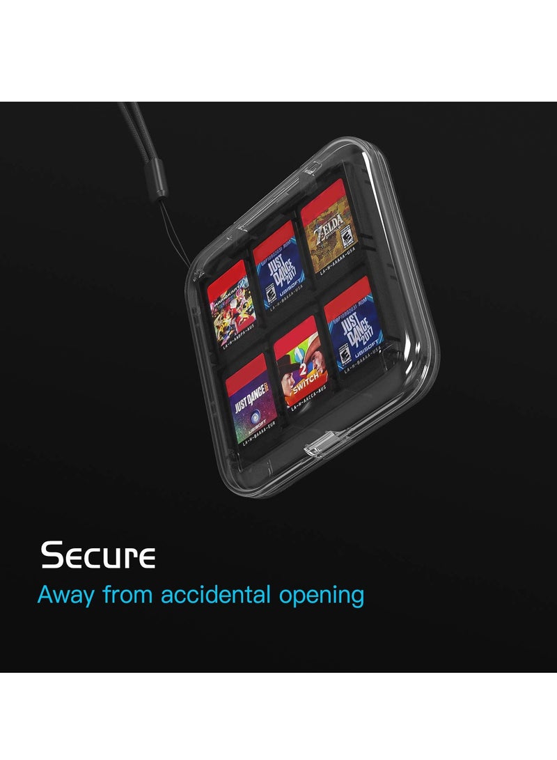 Ultimate Portable Game Card Case, Holds 24 Game Cards and 12 Micro SD Cards, Perfectly Compatible with Nintendo Switch and More - Image 2