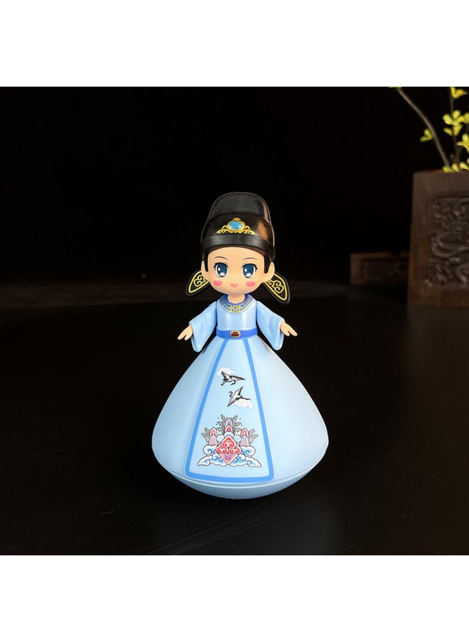 Tumbler Jiangnan Four Talent Stalls Night Market Supermarket Supply To Send Girls Gifts Music Tumbler-Color:Trumpet Poet Music Tumbler (105)-Blue-Bai Juyi  - Image 1