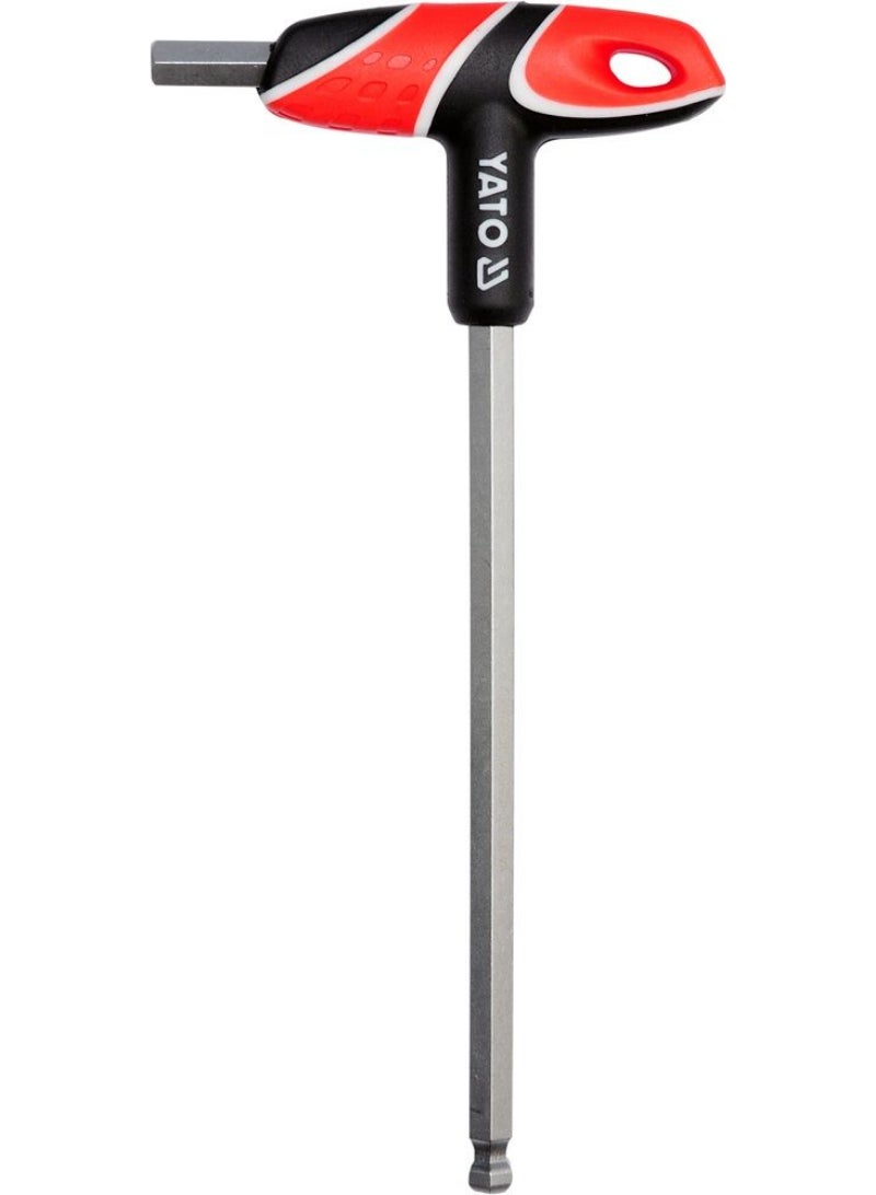 YATO T-Handle Hex Key with Ball 10mm YT-05594