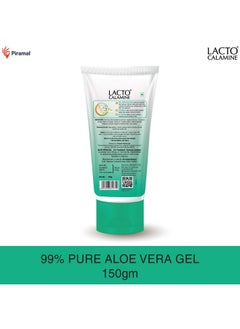 Lacto Calamine Aloe Vera Gel For Face | 150G | Moisturizer For Face With 99% Pure Natural Aloevera, Vitamin E & Glycerin For Hydrating Skin, Body & Hair | No Parabens, No Sulphates  - Image 2