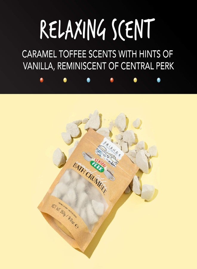 Paladone Central Perk Bath Crumble - 250g Caramel Toffee Scented - Officially Licensed Friends TV Show Merchandise - Image 3