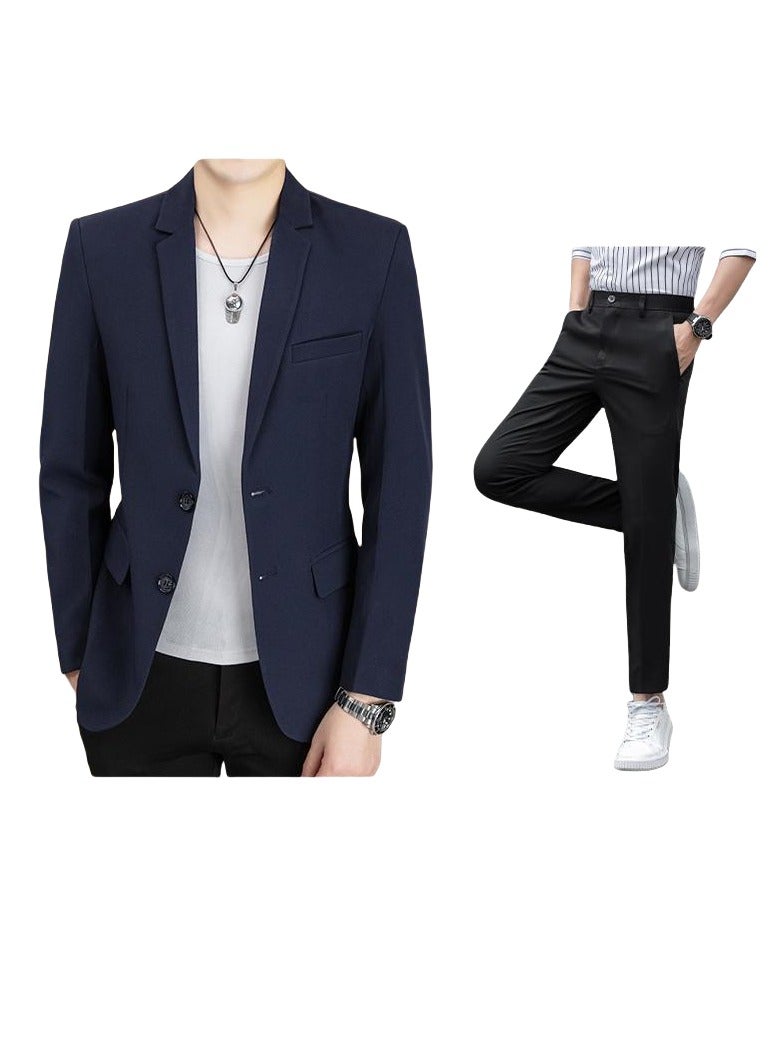 Shougu New Business Casual Slim-fit Suit Set  - Image 1