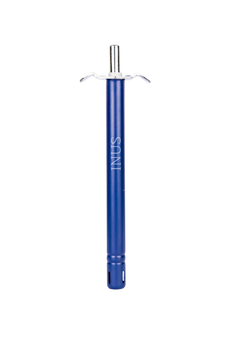 INUS Easy Grip Metal Regular Gas Lighters for Kitchen Use Gas Stove Lighter & Gas Stoves, Restaurants (Color - Blue - Long) Pack of 1 - Image 2