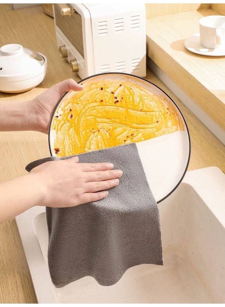 Generic valueable 1 Kitchen towels measuring 20 x 20 cm, versatile, washable and reusable, 2 packs totaling 40 towels - Image 4