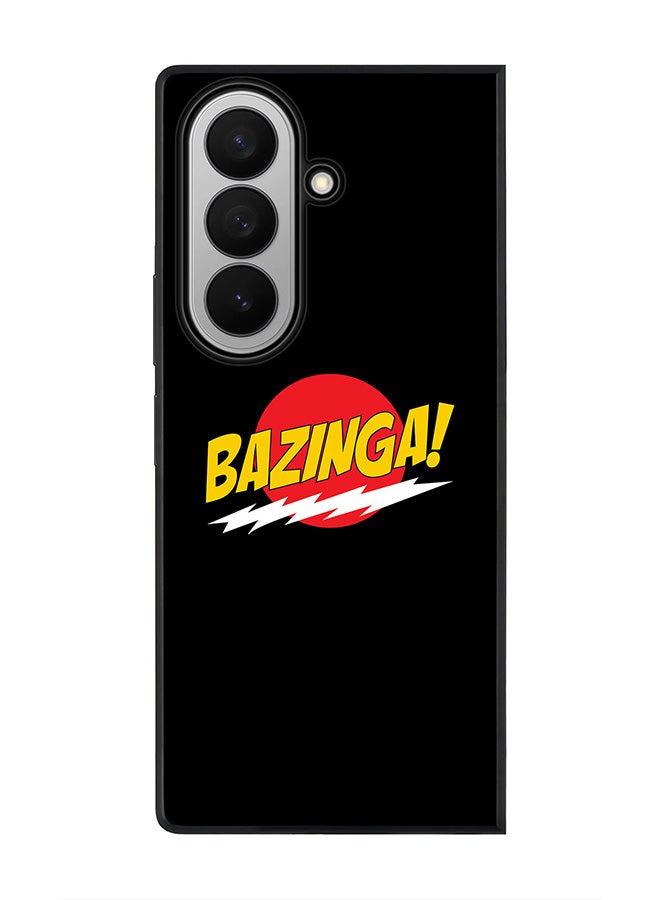 Stylizedd For Samsung Galaxy Z Fold7 Case,Slim fit Camera Protection, Shockproof Thin Phone cover  - Bazinga