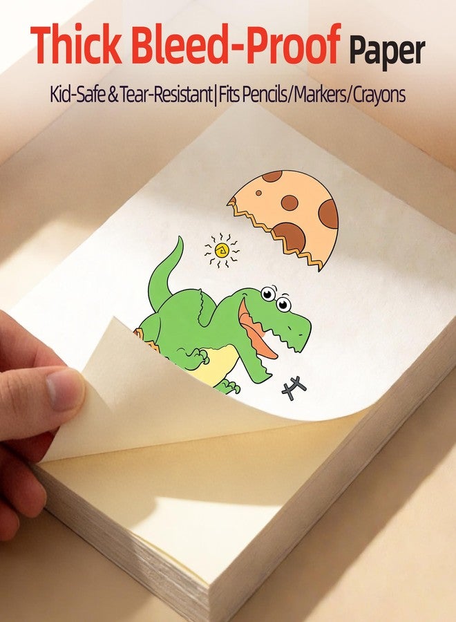 Cavnewt Kids Coloring Book,Magic Foldable Coloring Books for Kids-60 Sheets Surprise Art Activity Books,7.8" x 5.5",Screen-Free Travel Toys for Toddlers & Kids Ages 3-10,Perfect Birthday&Holiday Gifts - Image 4