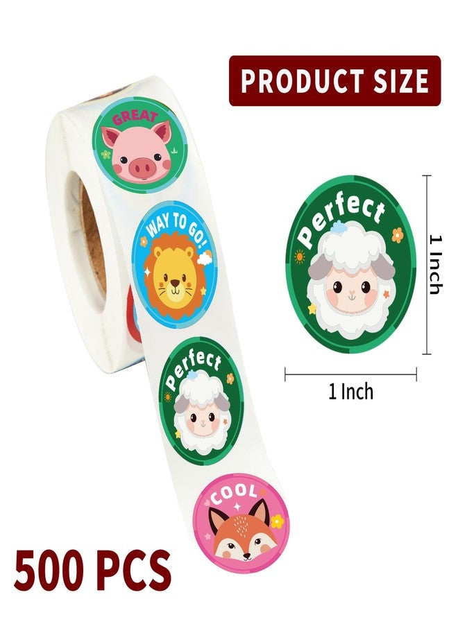METAPRINT 3 Rolls of Reward Stickers for Kids, 1500 Pcs Teacher Motivational Stickers Supplies for School Classroom Home, 24 Designs (Each Measures 1 in Diameter) - Image 3