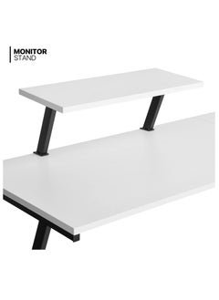 ZUIHAO L Shaped Corner Desk 130cm Home Office Computer Table  - Image 5