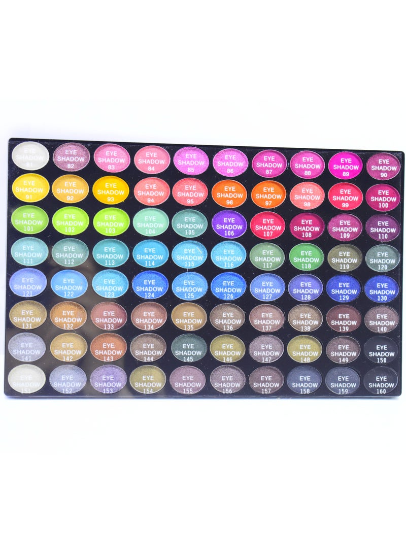Shaded Eye Shadow Palette 80 Colors Multicolour