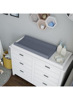Natemia Natemia Changing Pad Cover - 100% Organic Cotton - 16X32 - Perfect for Cradle and Bassinet - Silky Soft and Hypoallergenic - Great Baby Shower - Registry Gift  - Image 5