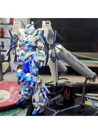 National Model Boy Assembled Toy Gundam Model Hg Unicorn Red Heretic Angel Strike Free Building Block Figure-Color:Fully Equipped Unicorn + Beam Gun + Shield + Burn - pzsku/Z37969677763F40E526EFZ/45/1745995095/33b29d23-3304-4369-b931-59def2b3ff28