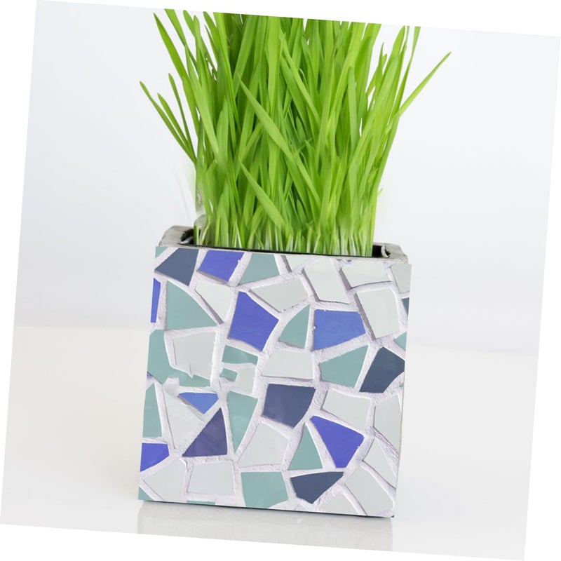 400g Unique Irregular Mosaic Tiles DIY Mosaic Craft Tiles Bulk Petals for Crafts - Image 3