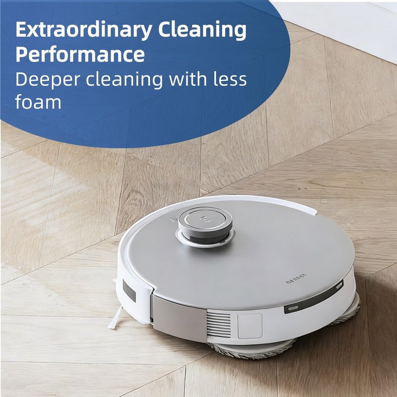 440934 1L Floor Cleaner,Compatible with ECOVACS DEEBOT T30S COMBO / T30S / X2 COMBO / X2 OMNI / T20 OMNI / X1 OMNI / X1 TURBO / T10 OMNI / X9 Pro OMNI,Deep Cleans for Multiple Hard Floors.(2 bottle) - Image 2