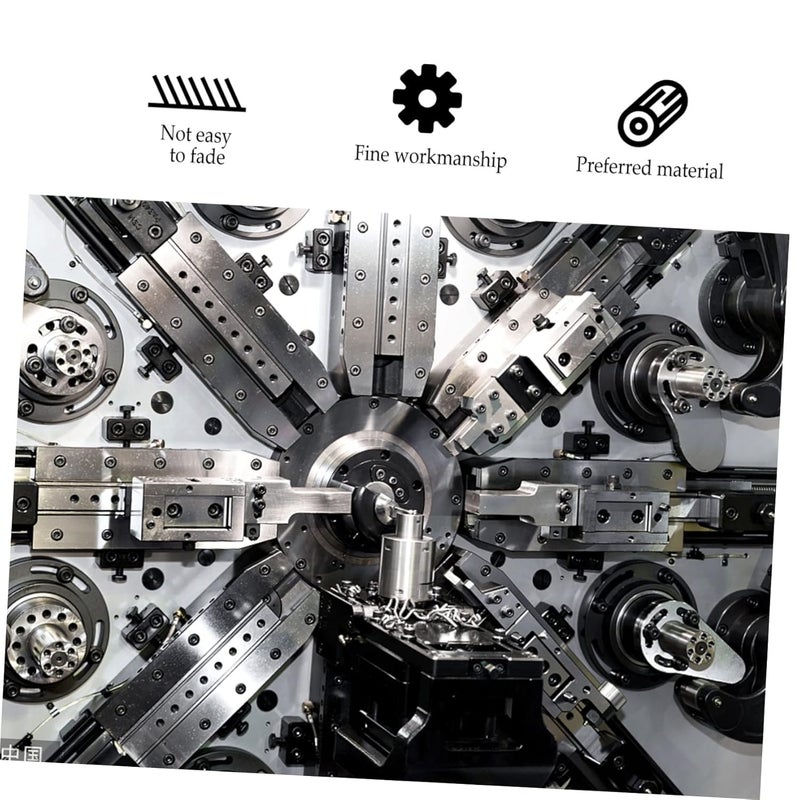 PartyKindom 4pcs Compact Lightweight Thread Gauge Set Metric Measuring Tool - Image 5