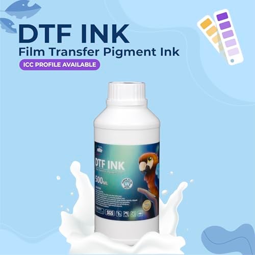Enlite Premium DTF White Ink for DTF Heat Transfer Film Printing, Used for Printhead L1800 L805 R1390 4720 I3200 XP600 DX7 DX5 5113, Great Fluency, Whiteness and Covering Rate, 16.9oz - Image 2