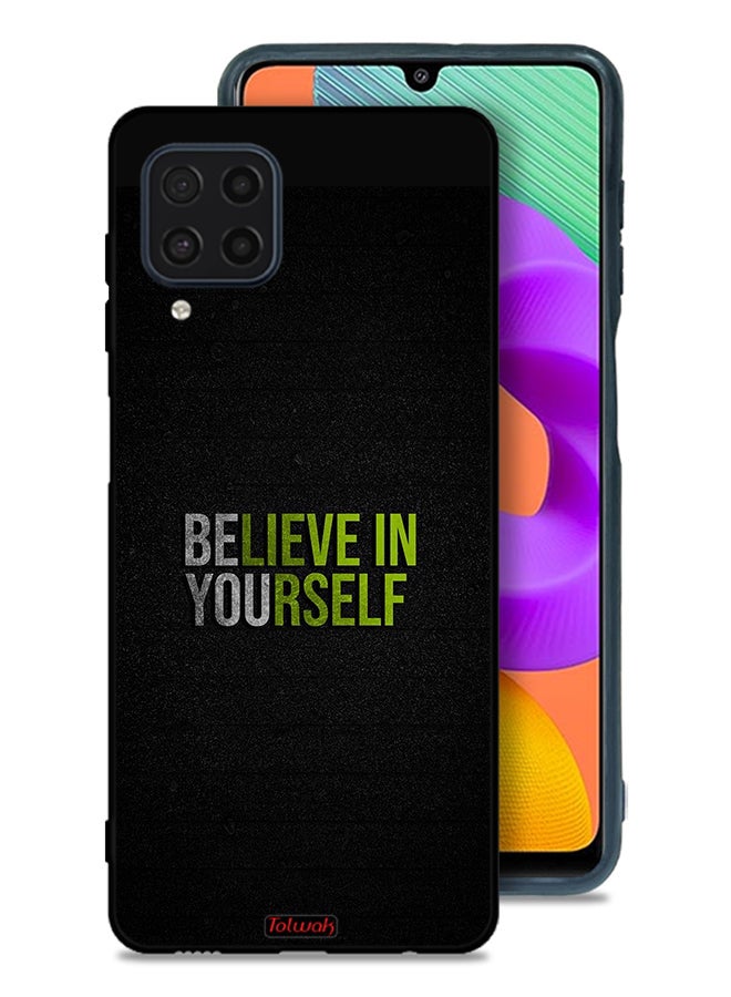 Tolwak Samsung Galaxy M22 Protective Case Cover Believe In Yourself - Image 1
