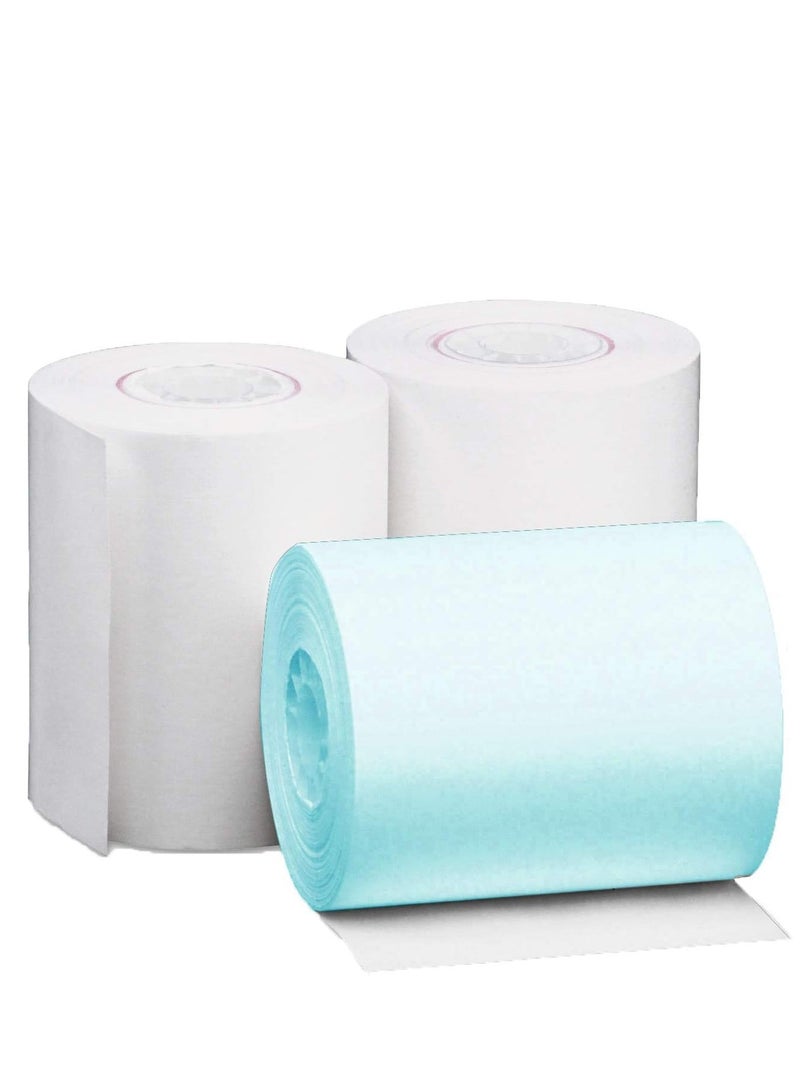 myFirst Thermal Sticker | White Thermal Sticker for myFirst Insta 2/Wi, 10 Years of Image Durability, Great Adhesion, 3x Rolls 57mm x 26mm - White - Image 1