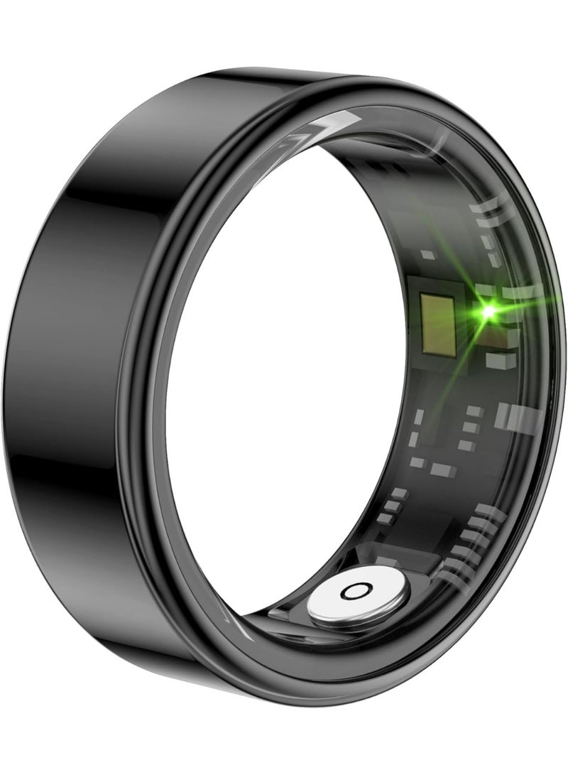Smart Ring Health Monitor with Heart Rate, Sleep Tracking | Fitness Tracker IP 68 waterproof health size:8 - Image 1