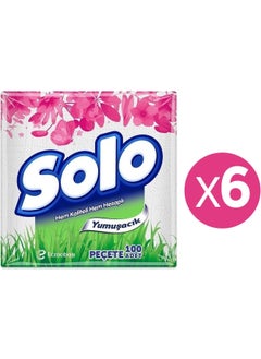 Solo Napkin 100 Pieces x 6 Pieces (600 Pieces) 