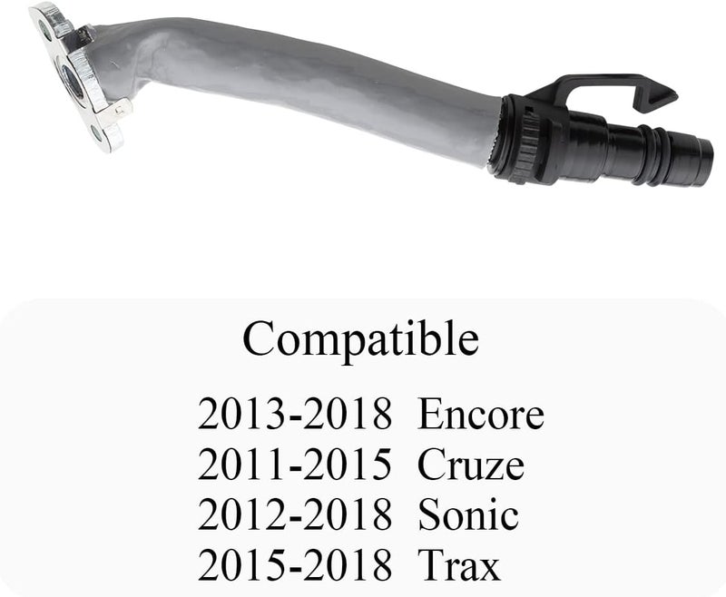 NFSpeeding Turbo Oil Return Pipe Tube for 2011-2018 Chevrolet Cruze, Sonic, Trax, and Encore 1.4L - Image 4