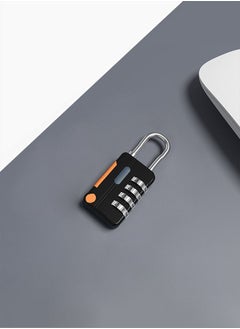 Haidue 2 Pack Combination Lock 4 Digit Outdoor Waterproof Padlock Black  - Image 3