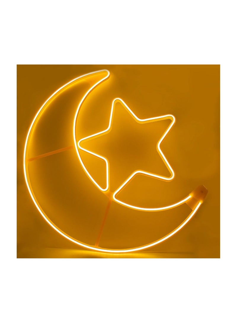 زينة رمضان القمر والنجوم - Image 1