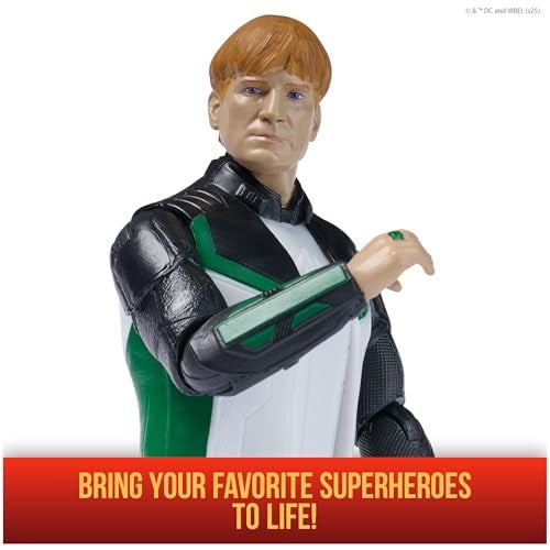 DC Comics, Superman, Green Lantern, 6-Inch Action Figure, Authentic Superman Movie Styling, Super Heroes Kids Toys for Boys and Girls Ages 4 and Up - Image 2