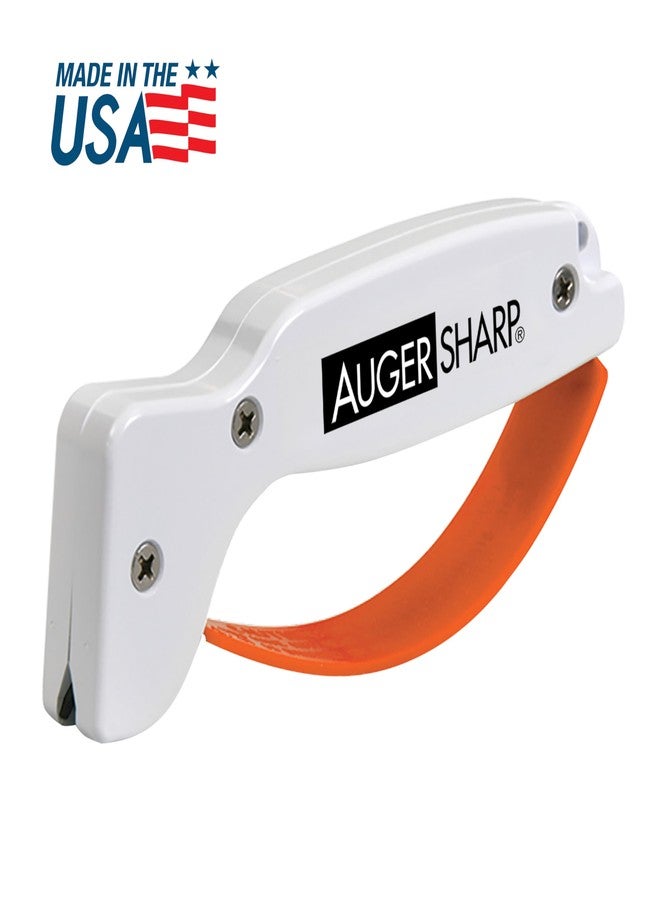 أكيو شارب أداة شحذ أدوات حفر الجليد AccuSharp AugerSharp، بشفرة من كربيد التنجستن مصقولة بالماس، تشحذ وترمم وتصلح وتصقل شفرات أدوات صيد الجليد الباهتة بسرعة. - Image 2