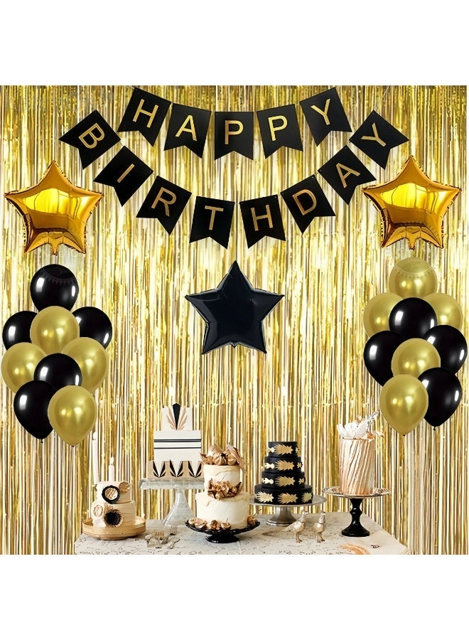 23-Piece Happy Birthday Party Decoration Set - Image 1